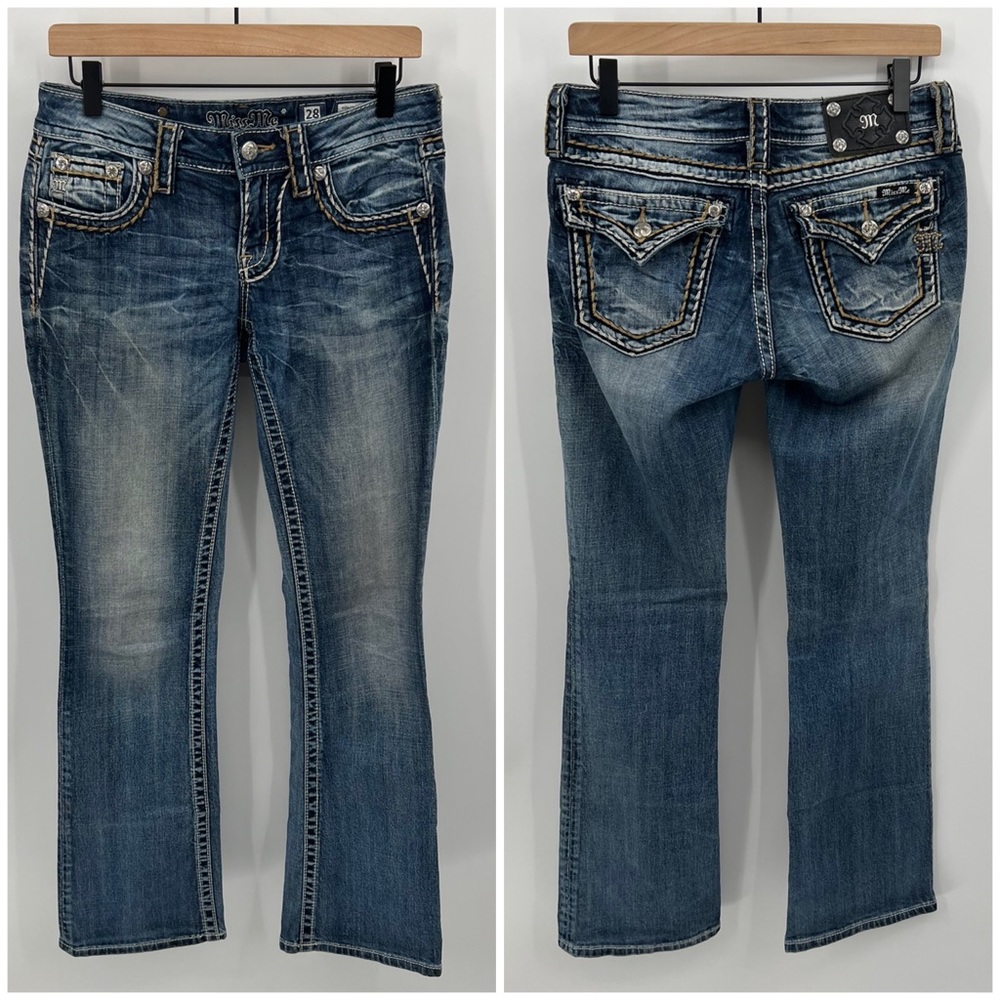 Miss me signature boot cut jean
